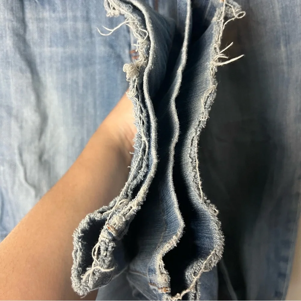 Seven7 - Women's Vintage SexyFlare Wide Leg Jeans Mid Rise‎ - Sz. 31